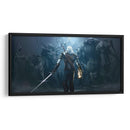 Geralt ready to attack | Cuadro decorativo de Canvas Lab