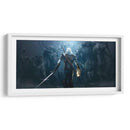 Geralt ready to attack | Cuadro decorativo de Canvas Lab