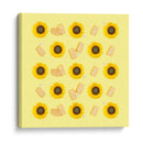 Girasoles y pajitas | Cuadro decorativo de Canvas Lab