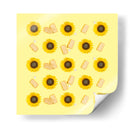 Girasoles y pajitas | Cuadro decorativo de Canvas Lab