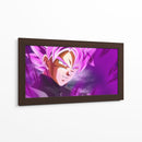Goku Black Super Saiyan Rose | Cuadro decorativo de Canvas Lab