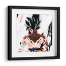 Goku Ultra Instinto de espaldas | Cuadro decorativo de Canvas Lab