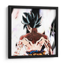 Goku Ultra Instinto de espaldas | Cuadro decorativo de Canvas Lab