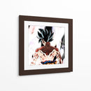 Goku Ultra Instinto de espaldas | Cuadro decorativo de Canvas Lab