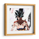 Goku Ultra Instinto de espaldas | Cuadro decorativo de Canvas Lab