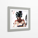 Goku Ultra Instinto de espaldas | Cuadro decorativo de Canvas Lab