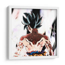 Goku Ultra Instinto de espaldas | Cuadro decorativo de Canvas Lab