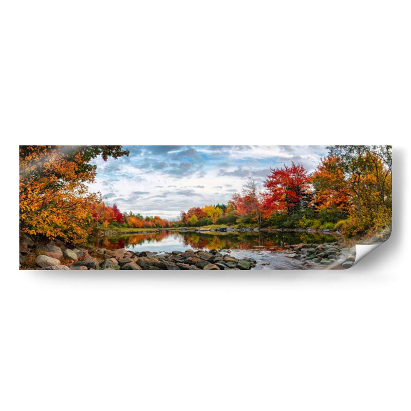 Northeast Creek Panorama - Danny Head | Cuadro decorativo de Canvas Lab