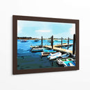 Barcos En Negrita V - Emily Kalina | Cuadro decorativo de Canvas Lab