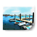 Barcos En Negrita V - Emily Kalina | Cuadro decorativo de Canvas Lab