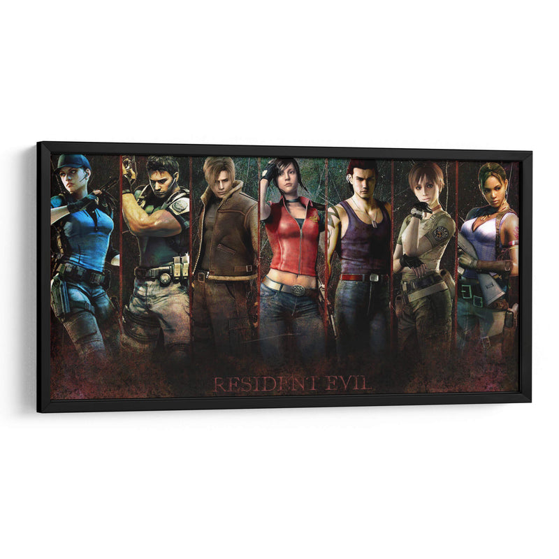 Heroes Resident Evil | Cuadro decorativo de Canvas Lab