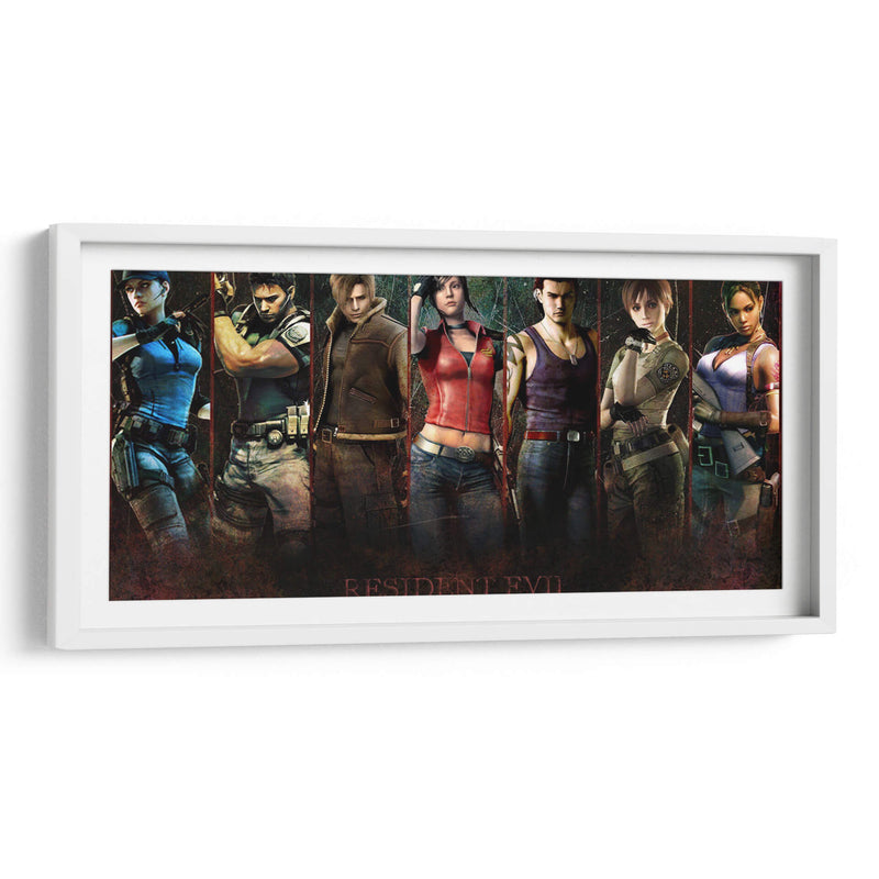 Heroes Resident Evil | Cuadro decorativo de Canvas Lab