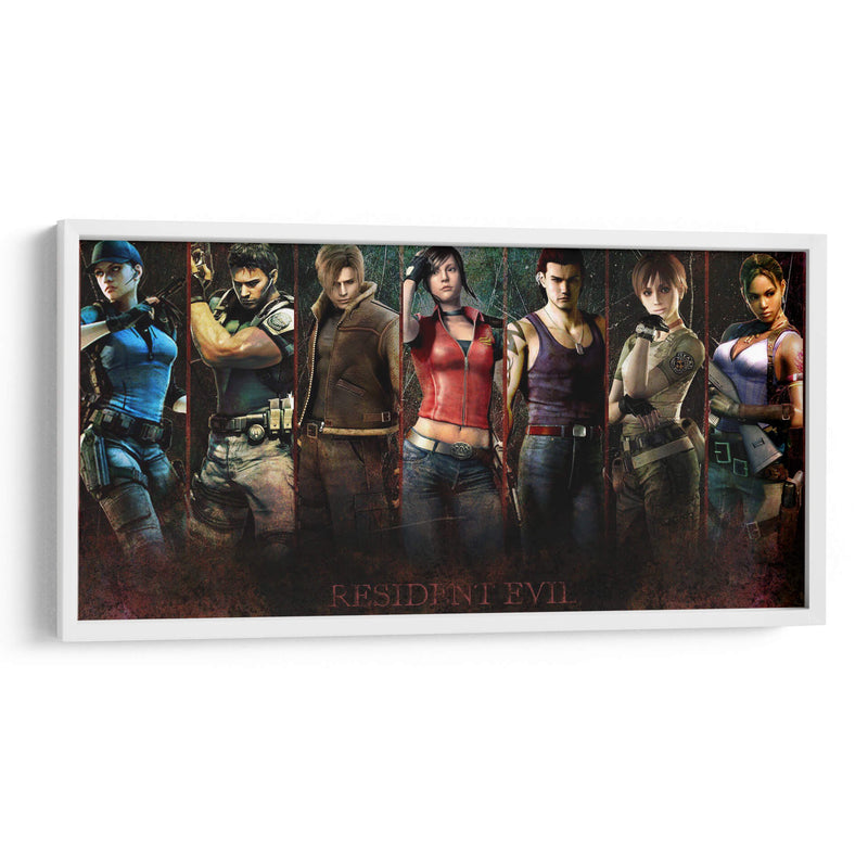 Heroes Resident Evil | Cuadro decorativo de Canvas Lab