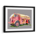 Firetruck Pinterly - Emily Kalina | Cuadro decorativo de Canvas Lab