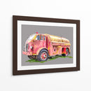 Firetruck Pinterly - Emily Kalina | Cuadro decorativo de Canvas Lab