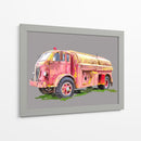 Firetruck Pinterly - Emily Kalina | Cuadro decorativo de Canvas Lab