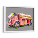 Firetruck Pinterly - Emily Kalina | Cuadro decorativo de Canvas Lab