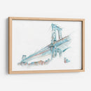 Bosquejo Del Puente De Acuarela I - Ethan Harper | Cuadro decorativo de Canvas Lab
