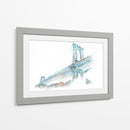 Bosquejo Del Puente De Acuarela I - Ethan Harper | Cuadro decorativo de Canvas Lab