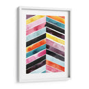 Acuarela Viva Chevron I - Grace Popp | Cuadro decorativo de Canvas Lab