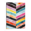 Acuarela Viva Chevron Ii - Grace Popp | Cuadro decorativo de Canvas Lab