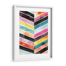 Acuarela Viva Chevron Ii - Grace Popp | Cuadro decorativo de Canvas Lab