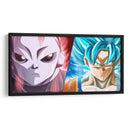 Jiren vs Goku | Cuadro decorativo de Canvas Lab