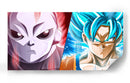 Jiren vs Goku | Cuadro decorativo de Canvas Lab