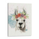 Llama Flora I - Grace Popp | Cuadro decorativo de Canvas Lab