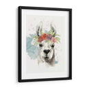 Llama Flora I - Grace Popp | Cuadro decorativo de Canvas Lab
