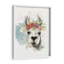Llama Flora I - Grace Popp | Cuadro decorativo de Canvas Lab