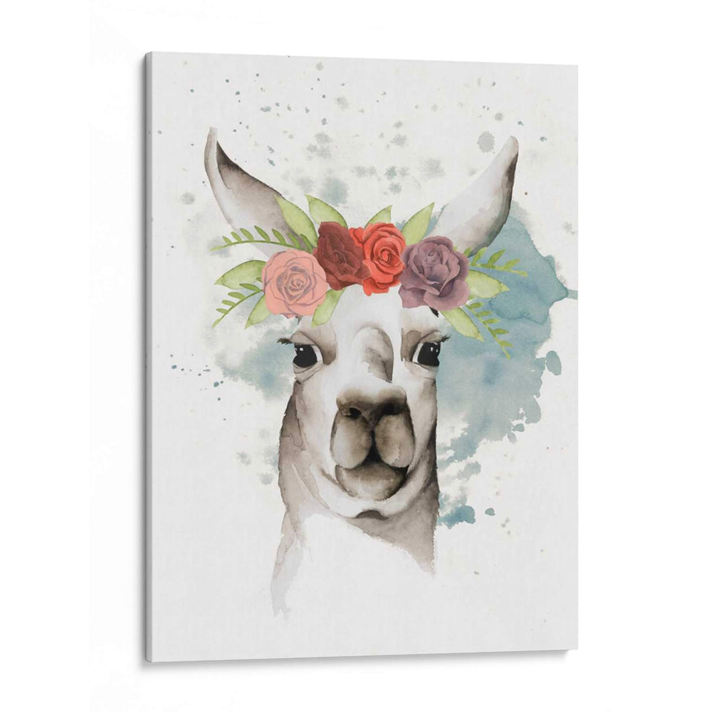 Llama Flora Ii - Grace Popp | Cuadro decorativo de Canvas Lab