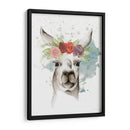 Llama Flora Ii - Grace Popp | Cuadro decorativo de Canvas Lab