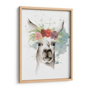 Llama Flora Ii - Grace Popp | Cuadro decorativo de Canvas Lab