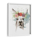 Llama Flora Ii - Grace Popp | Cuadro decorativo de Canvas Lab