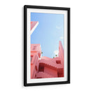 La casa rosa | Cuadro decorativo de Canvas Lab