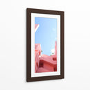 La casa rosa | Cuadro decorativo de Canvas Lab