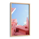 La casa rosa | Cuadro decorativo de Canvas Lab