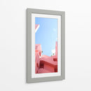 La casa rosa | Cuadro decorativo de Canvas Lab