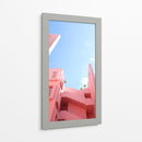La casa rosa | Cuadro decorativo de Canvas Lab