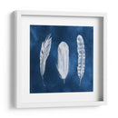Cianotipo Plumas I - Grace Popp | Cuadro decorativo de Canvas Lab