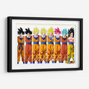 La evolución de Goku | Cuadro decorativo de Canvas Lab