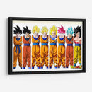 La evolución de Goku | Cuadro decorativo de Canvas Lab