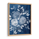 Cianotipo Rosas I - Grace Popp | Cuadro decorativo de Canvas Lab