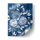 Cianotipo Rosas I - Grace Popp | Cuadro decorativo de Canvas Lab