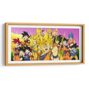 La fuerza de Goku | Cuadro decorativo de Canvas Lab