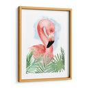 Acuarela Flamingo Composición I - Grace Popp | Cuadro decorativo de Canvas Lab