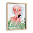 Acuarela Flamingo Composición I - Grace Popp | Cuadro decorativo de Canvas Lab