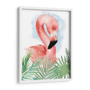 Acuarela Flamingo Composición I - Grace Popp | Cuadro decorativo de Canvas Lab