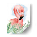 Acuarela Flamingo Composición I - Grace Popp | Cuadro decorativo de Canvas Lab